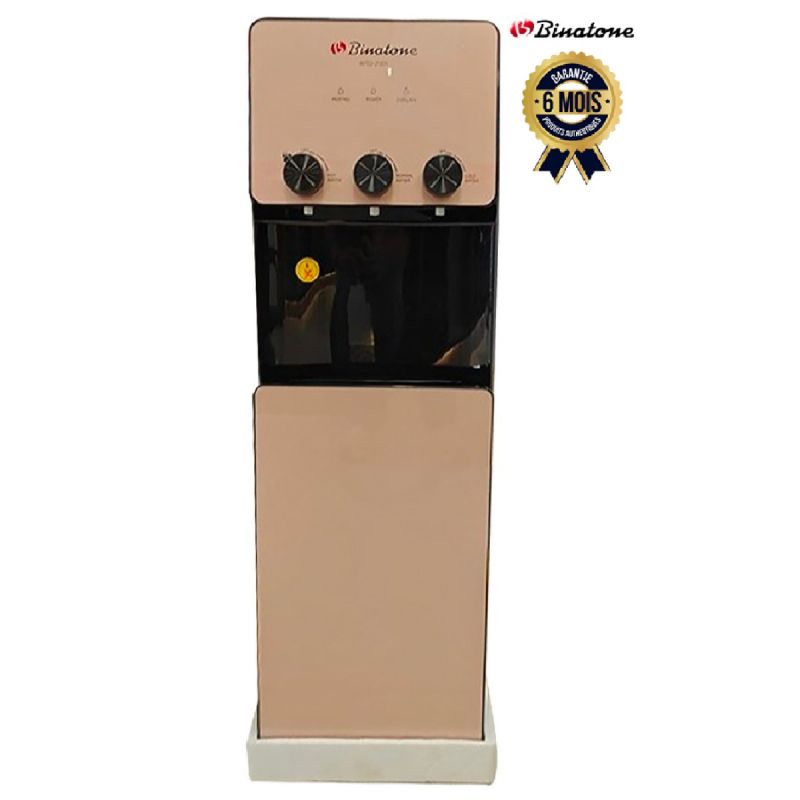Distributeur d'eau Binatone - WTD 2001 - Chaud / Froid / Tempéré - Réfrigérateur intégré - Thermostat automatique - Gris - Garantie 6 Mois