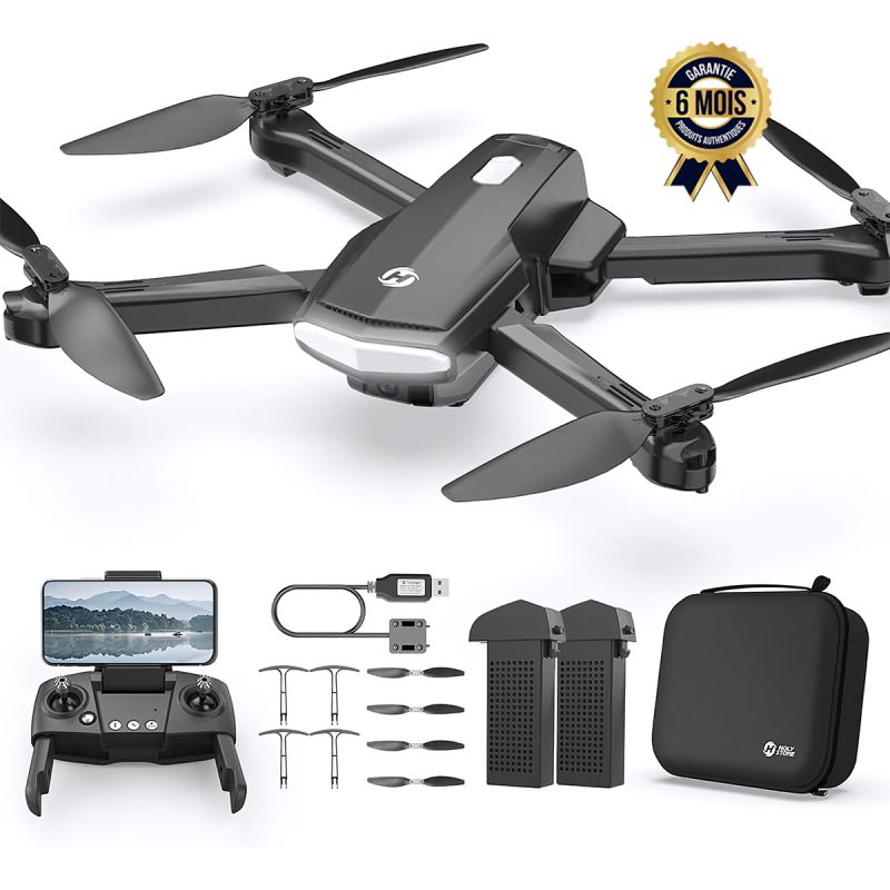 Drone Holy Stone HS260 - 1080P - 30 mn de vol - Etui de rangement - 6 Mois