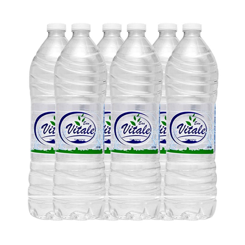 Découvrez le meilleur de votre eau minérale vital 1.5L l Glotelho Cameroun