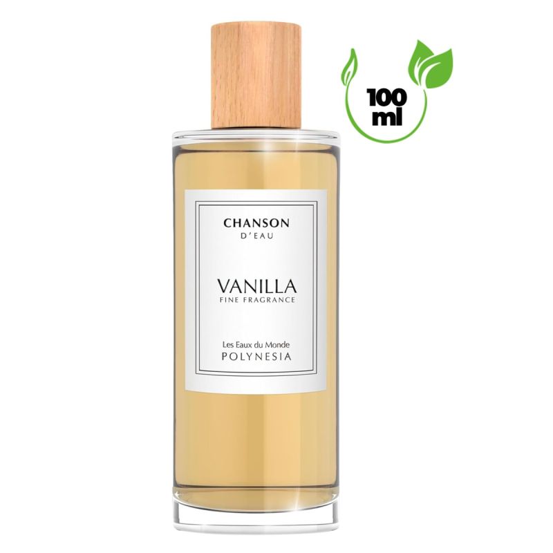 Eau de Toilette CHANSON D’EAU Vanille, 100 ml, parfum gourmand longue durée, prix Cameroun.