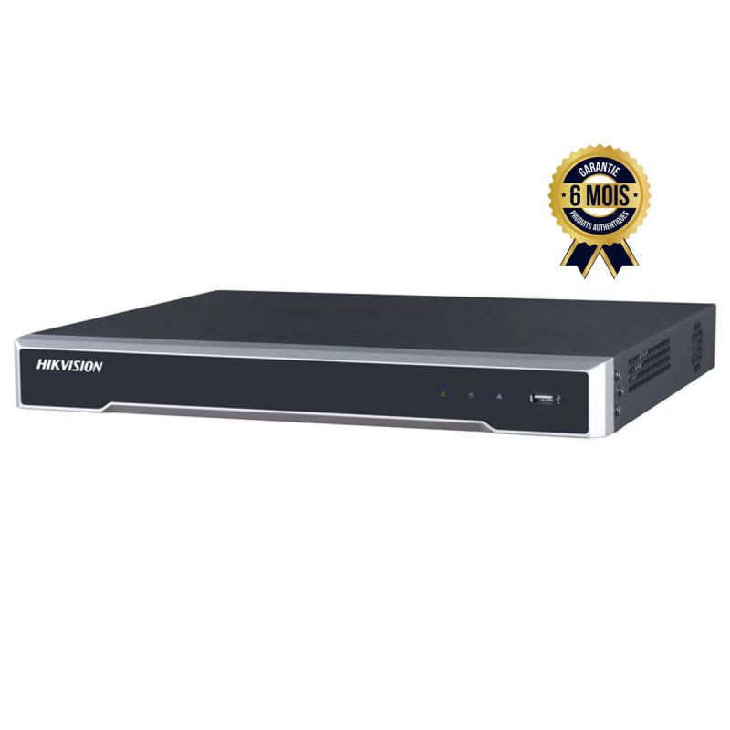 Enregistreur vidéo NVR - Prix en fcfa - Hikvision DS-7616NI-K2/16P - IP - 16 Ports PoE - Résolution 4K | Glotelho Cameroun