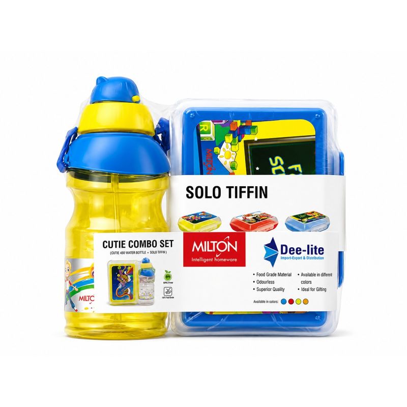 Ensemble Milton Cutie – Boîte à repas Solo + Gourde Cutie 450 ml
