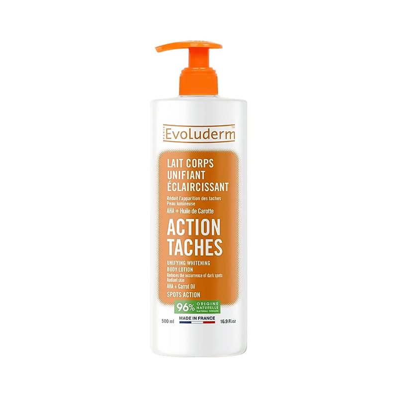 Evoluderm - Lait Corps Unifiant Éclaircissant Action Anti-Tâches - 500 ml