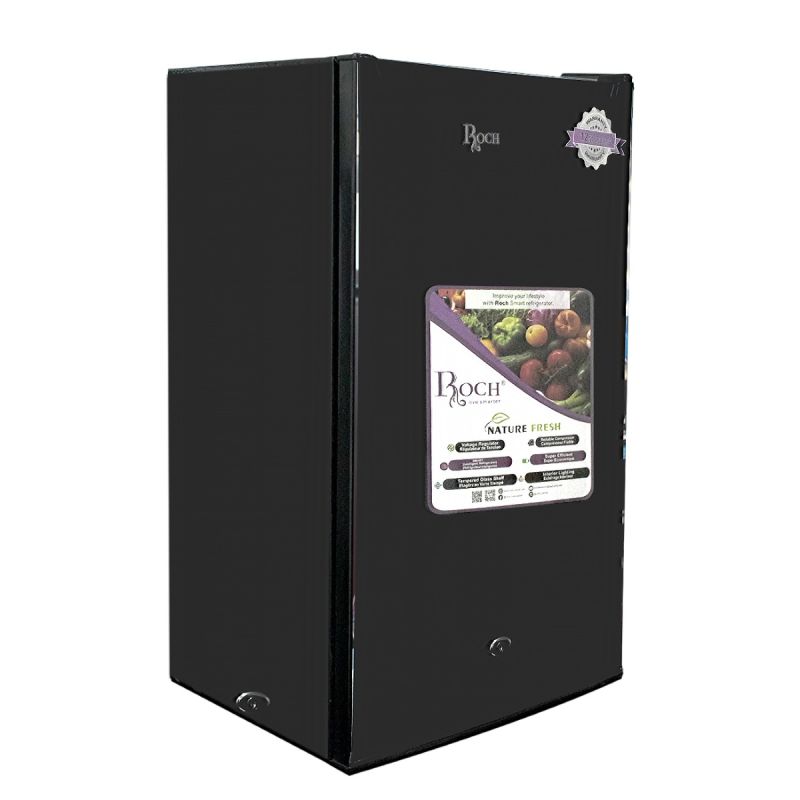 Mini réfrigérateur Roch 85L, idéal pour petits espaces, gris, garantie 6 mois, prix Cameroun.