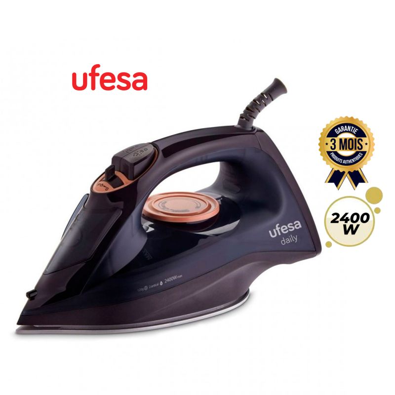 Fer à Vapeur Antiadhésif Avec Double Système Anticalcaire Quotidien - Prix Cameroun