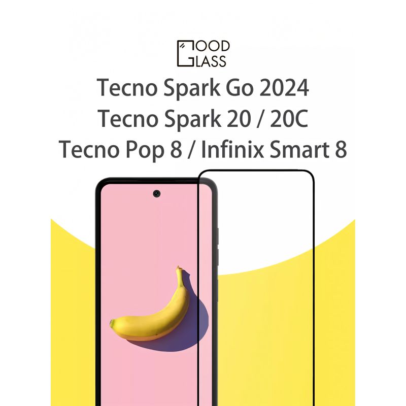 Glass de protection pour Tecno spark 20 / Tecno spark 20c | Glotelho Cameroun