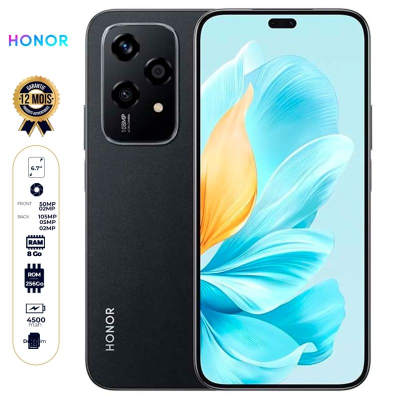 Honor 200 Lite 5G au meilleur prix Glotelho