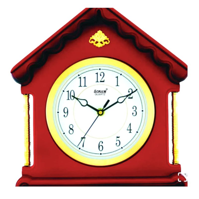 Horloge Murale - Sonam - 1407 - Marron | Glotelho Cameroun