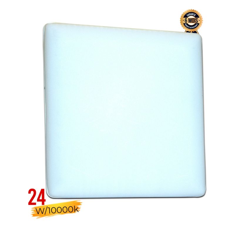 Hublot LED Carré 18W Prxi en fcfa - MEWE MWLED-PNL1802SQ - Lumière blanche - 6 Mois| Glotelho Cameroun