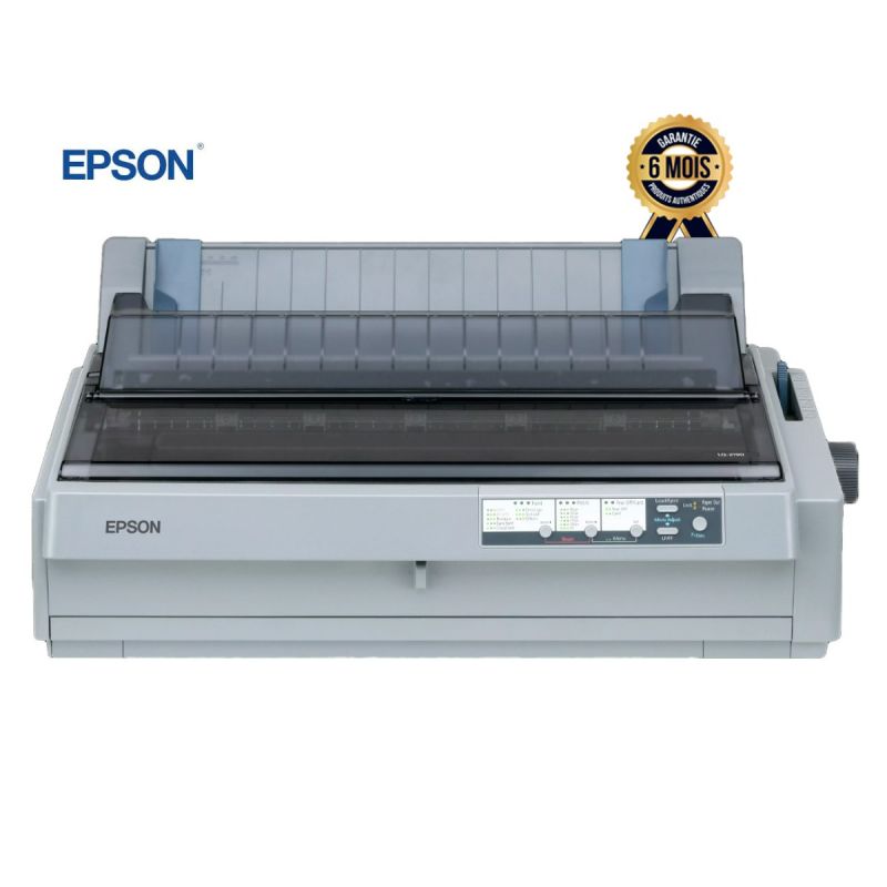 Imprimante matricielle – Epson – LQ-2190 – 576 cps – Format A3 – USB/Ethernet – 6 copies – 400M coups/fil – Windows – Garantie 6 mois