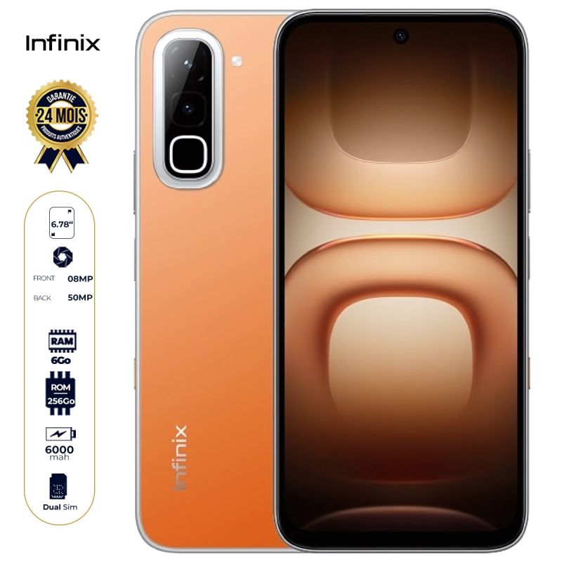 Smartphone Infinix Hot 70 - 256 Go / 12 Go RAM (6+6)