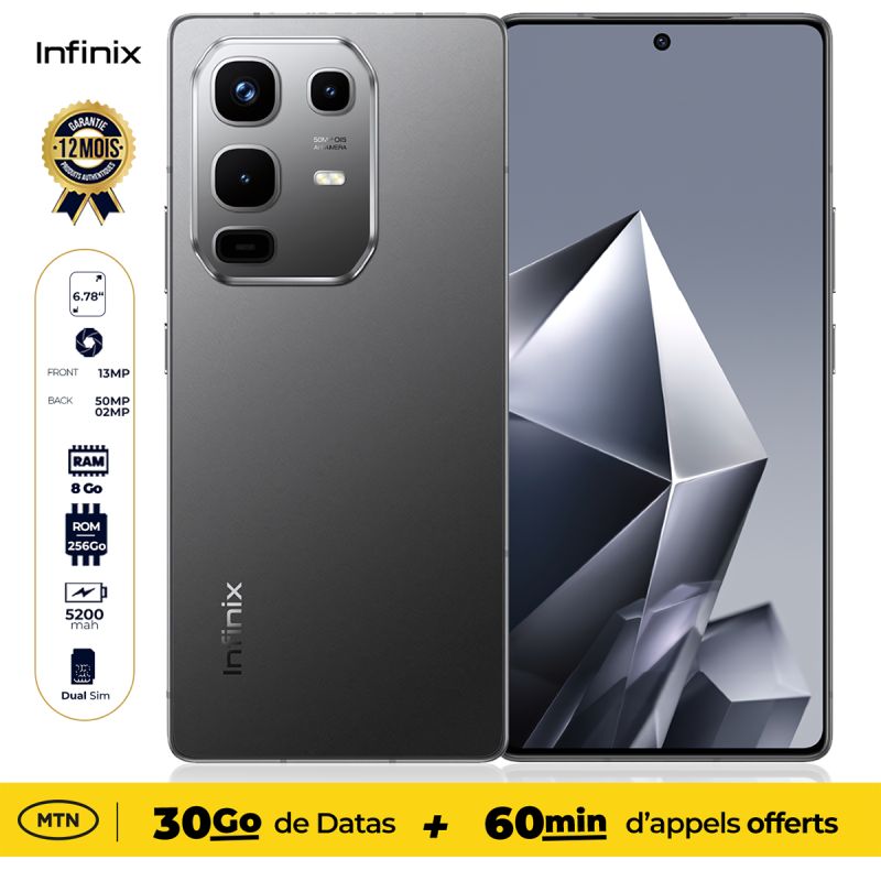 Infinix Note 50 4G prix Glotelho