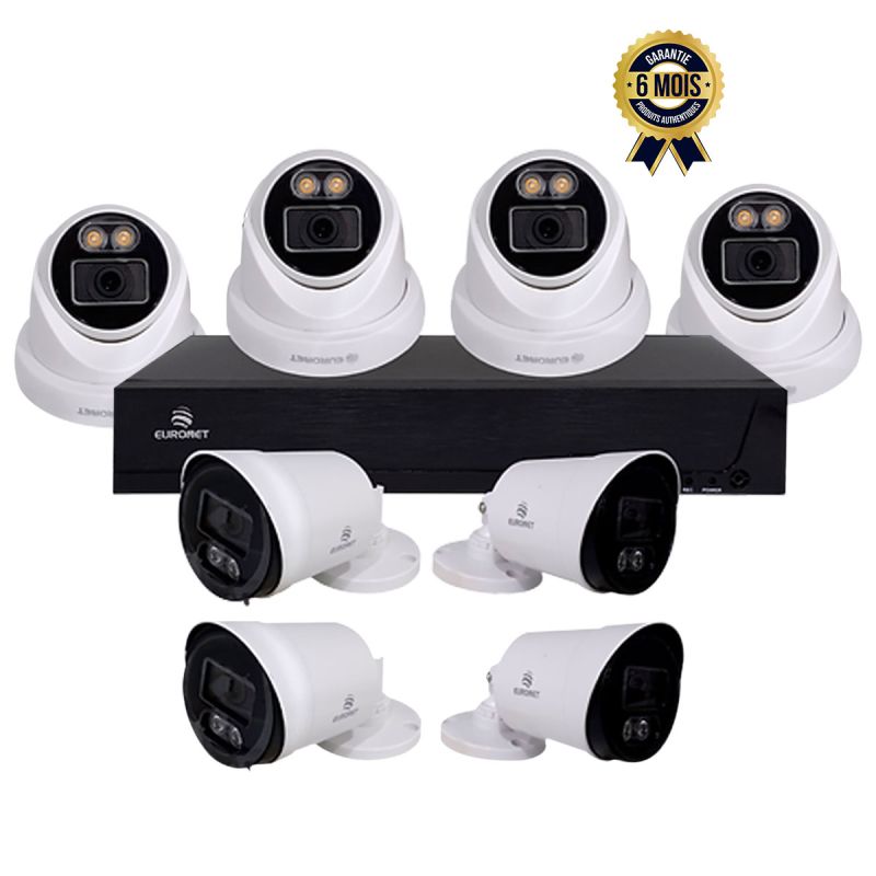 Kit Vidéo Surveillance EURONET l Glotelho Cameroun