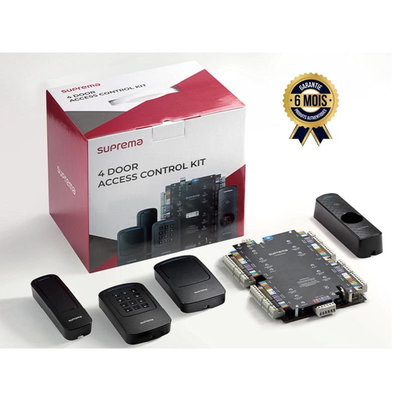 Kit de contrôle d'accès Prix en fcfa - Kit Suprema CoreStation - Contrôle d'accès 4 Portes| Glotelho Cameroun
