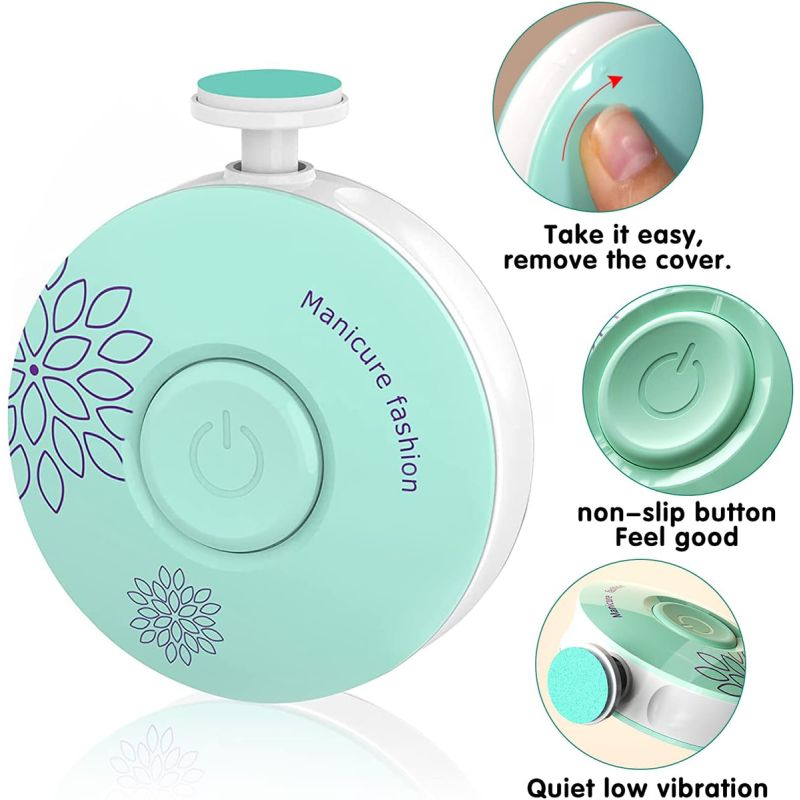 Kit de coupe-ongles électrique pour bébé disponible chez Glotelho