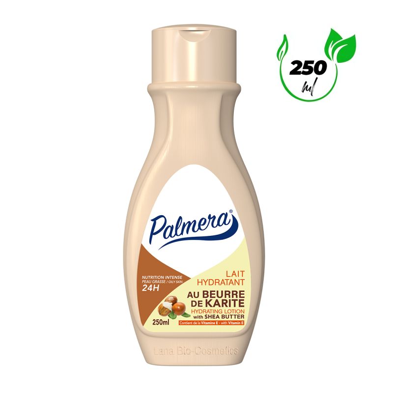 Palmera Lait de Toilette Hydratant  Beurre de karité 250 ml - prix Cameroun