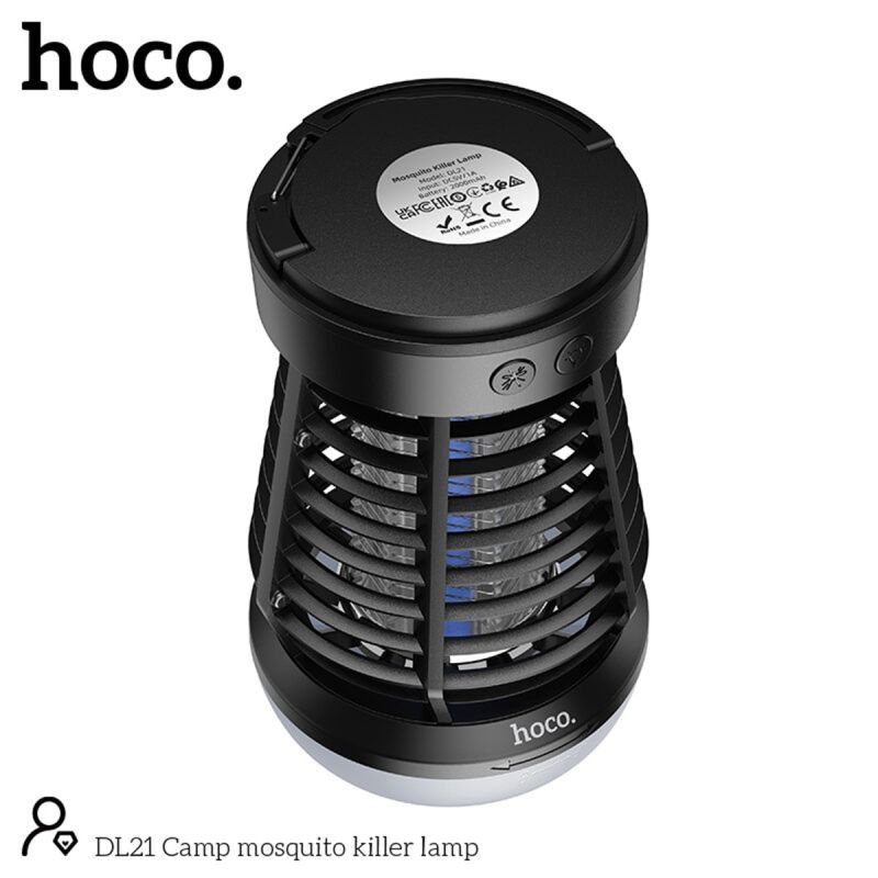 Lampe anti-moustiques rechargeable - HOCO - DL21