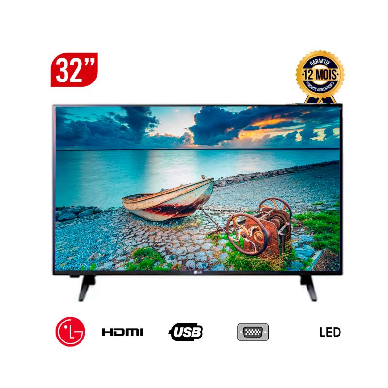 Téléviseur LG 32 pouces - 32LR500BPVA - HD - 12 mois de garantie | Glotelho Cameroun