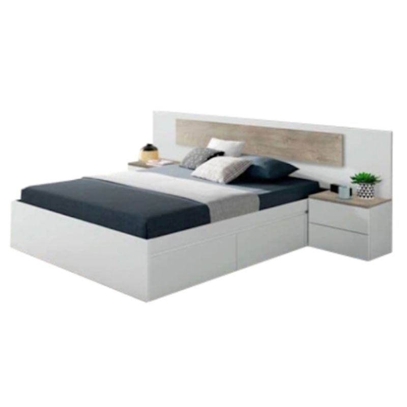 Lit moderne Benjamin - 2 Places  (Prix en fcfa) | Glotelho Cameroun