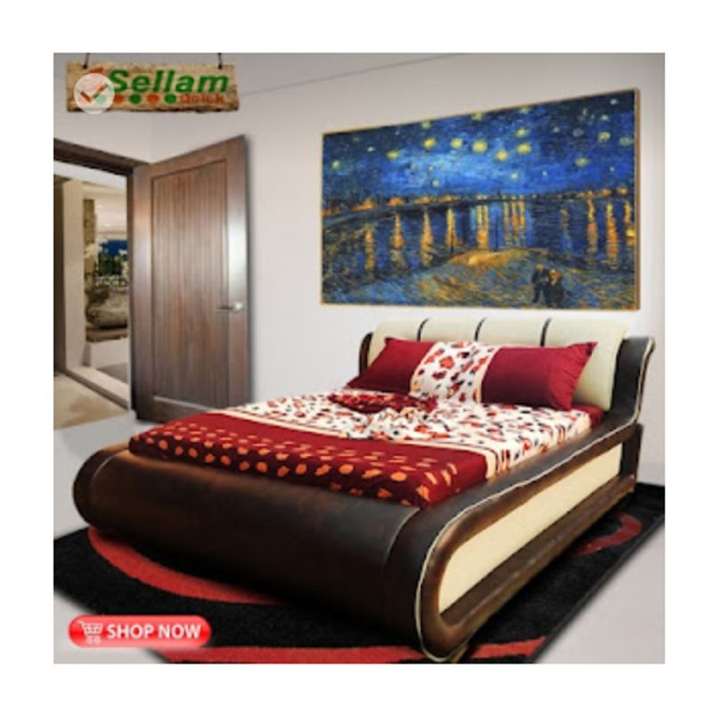 Lit Cletus 4 places - Cuir avec mousse partout - (Prix en fcfa) | Glotelho Cameroun