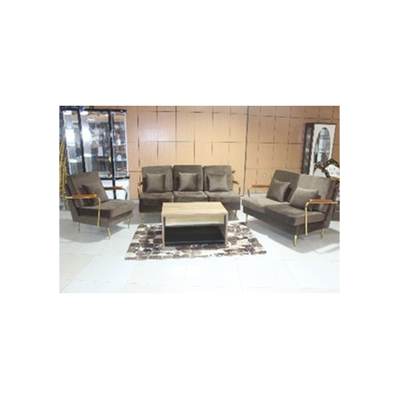 Salon  - LOE - 5 Places - Vert/Marron | Glotelho Cameroun