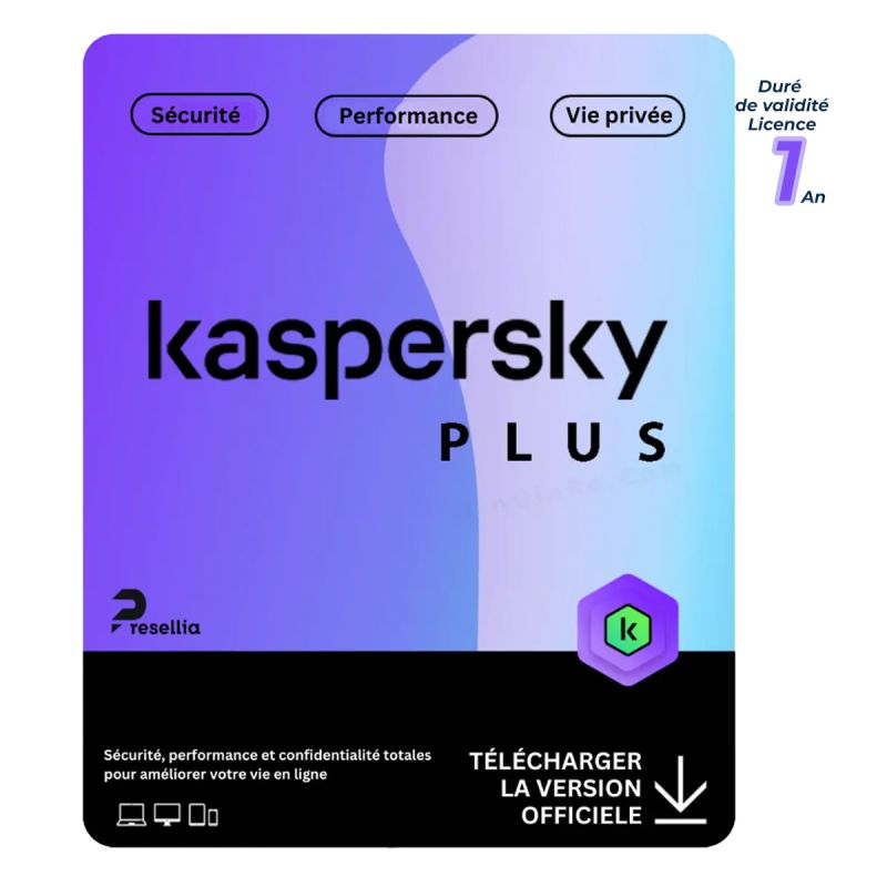 Logiciel kaspersky Plus 2023 prix Cameroun