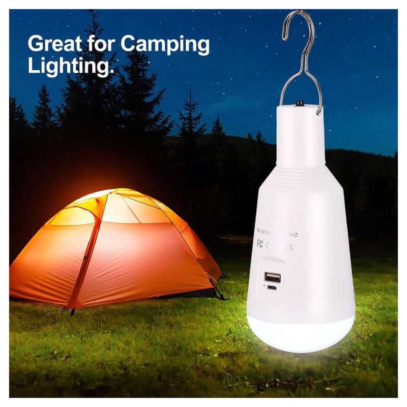 Ampoule Led rechargeable 7W prix Cameroun chez Glotelho