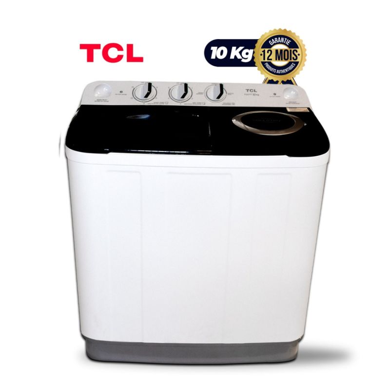 Machine à laver semi-automatique - TCL - 10KG