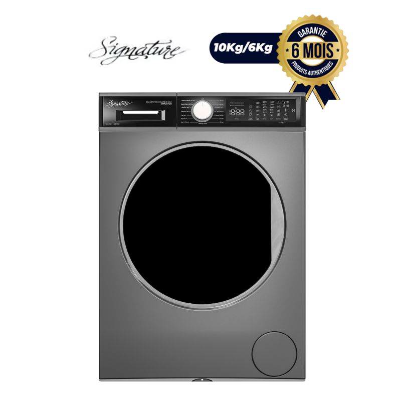 machine automatique signature avec une capacité de lavage 10Kg et séchage 6Kg 