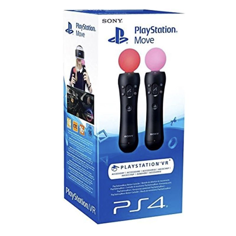 Manette de mouvement Sony PlayStation Move - Pack double pour PlayStation 4 / Playstation VR |Glotelho Cameroun