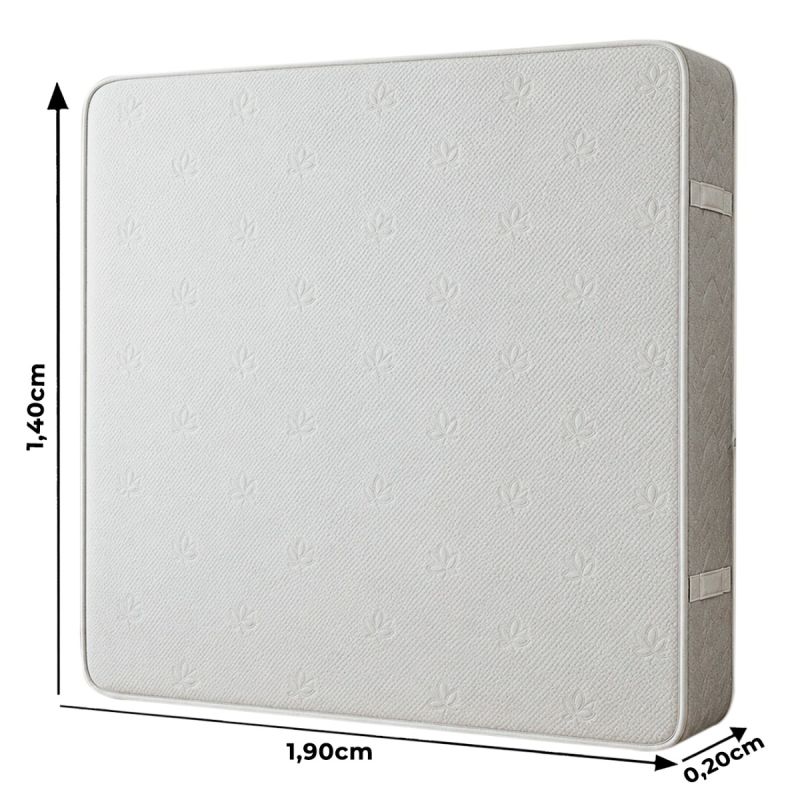 Matelas Orthopédique RIYANA - Très Confortable - 140x190x20 cm | Glotelho Cameroun