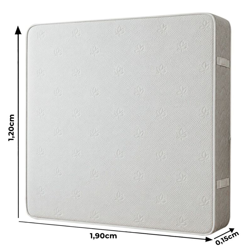 Matelas Orthopédique RIYANA – 120x190x15 cm super confortable, disponible sur Glotelho Cameroun