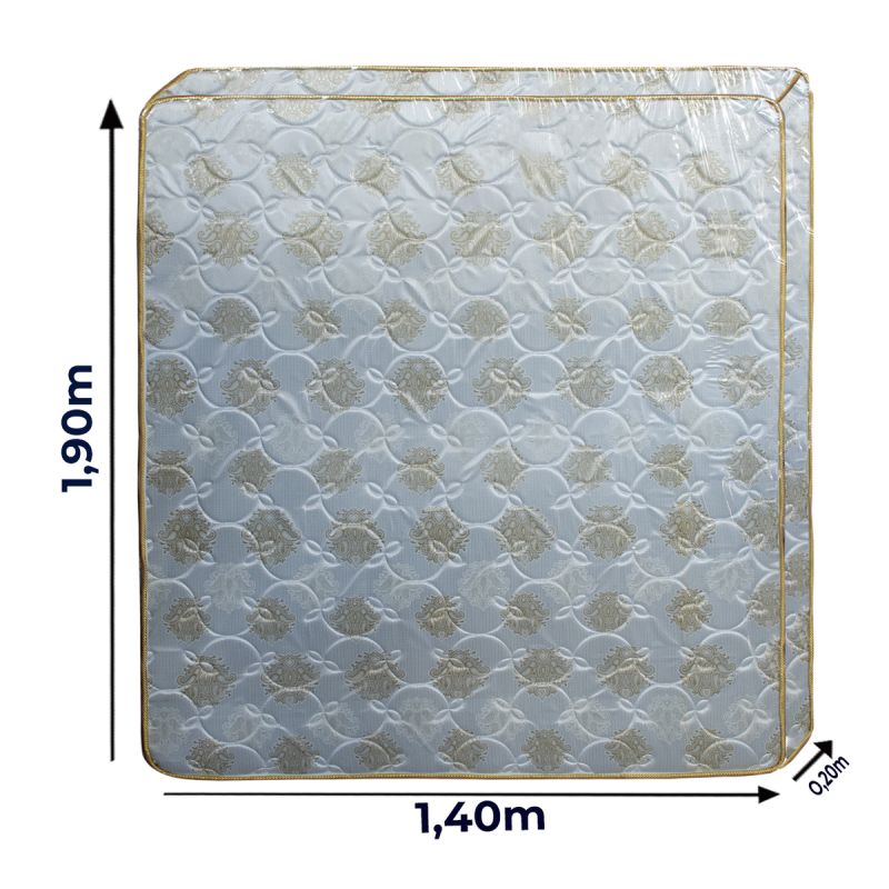 Matelas Orthopédique RIYANA - Très Confortable - 140x190x20 cm | Glotelho Cameroun