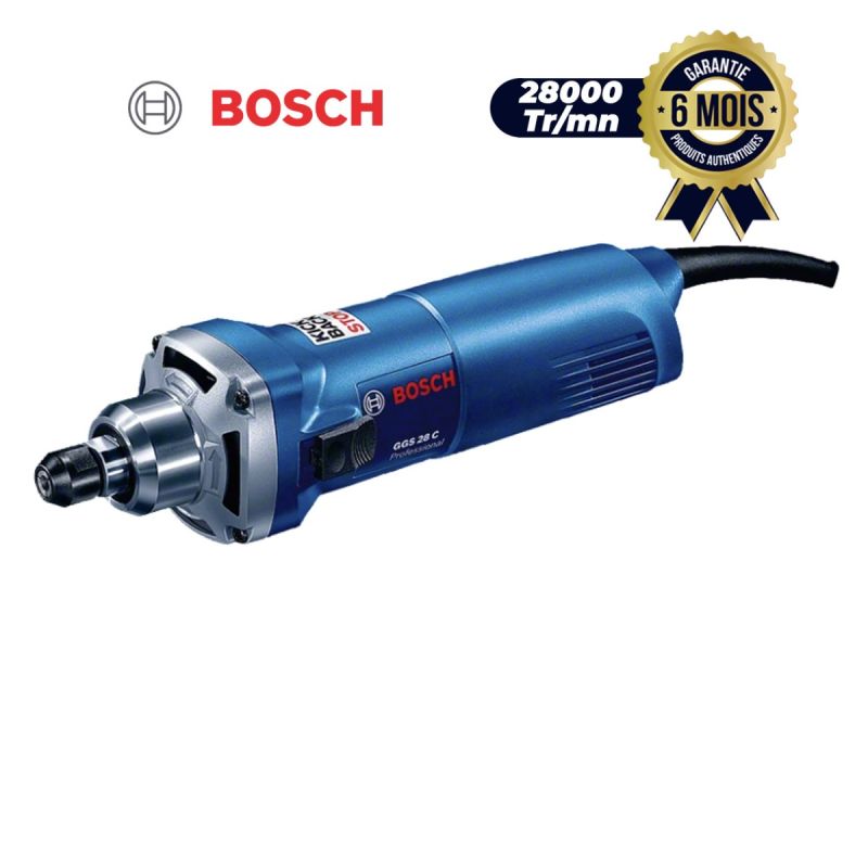 Meuleuse Droite - Bosch Professional GGS 28 C - vitesse de 28000 tr/minute - Garantie : 6 Mois|Glotelho. Cameroun