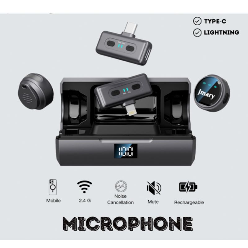 Microphone cravate sans fil - JMARY MW-19