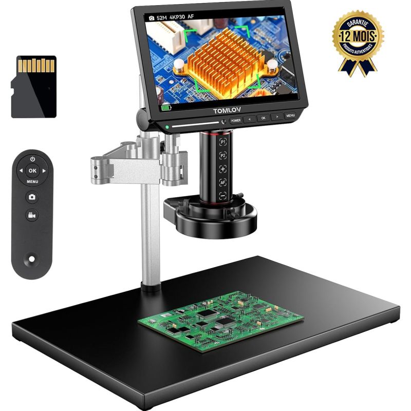 Microscope de soudage numérique 4K TOMLOV TM4K-AF Max