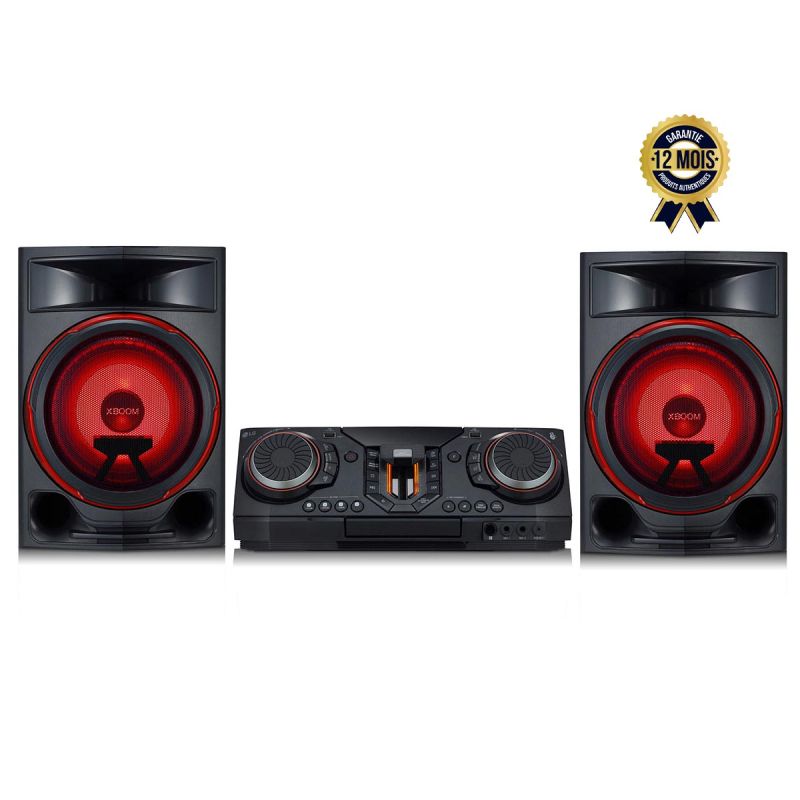 Bafflé - Système audio LG XBOOM - CL87 - 2350W - Noir - 12Mois|Glotelho Cameroun