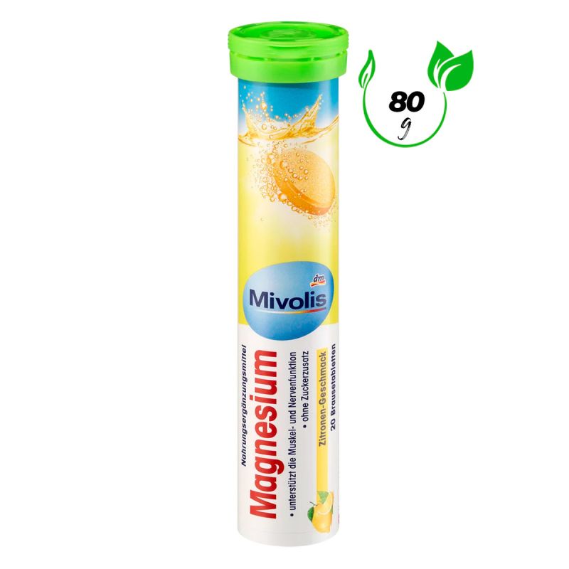 Comprimés effervescents de magnésium  Mivolis Complément alimentaire - Prix Cameroun
