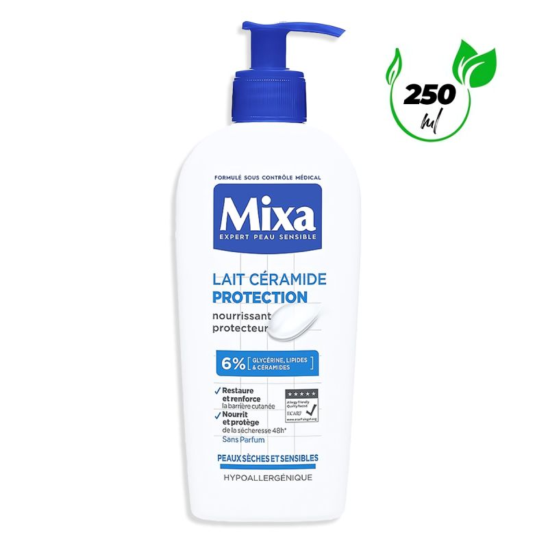 Mixa Expert peaux sensibles – Lait protecteur aux Céramides – 250 ml