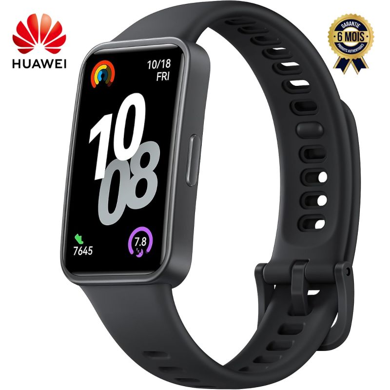 Montre connectée HUAWEI Band 10 Design métallique et ajustement confortable - prix Cameroun