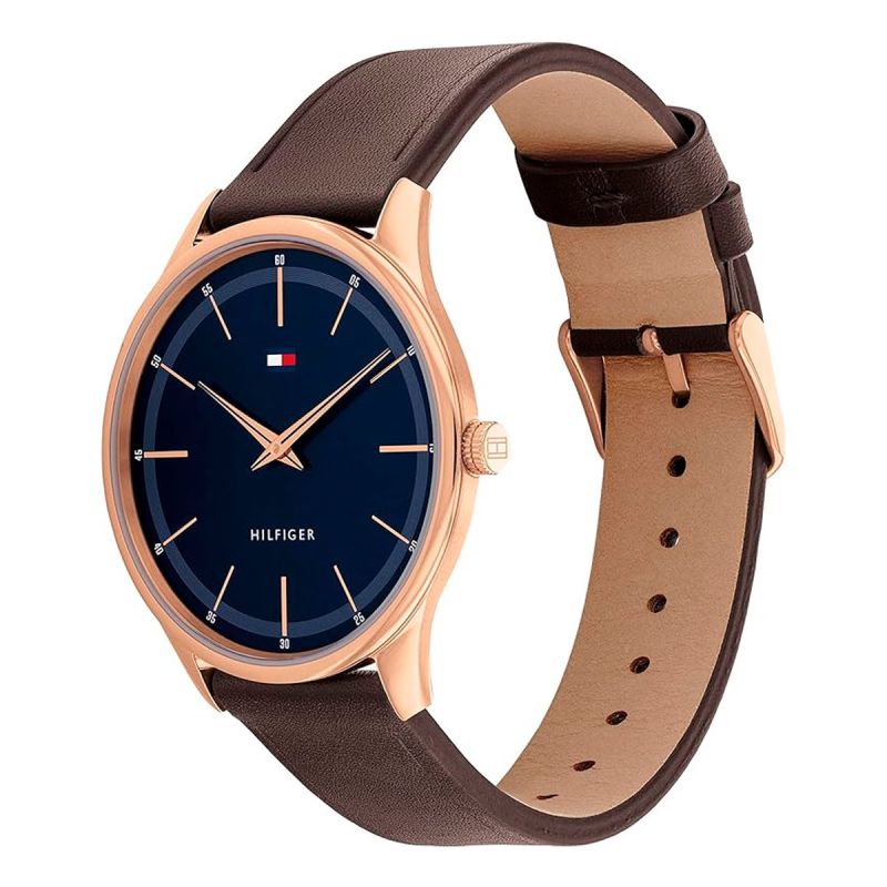 Montre pour homme -Tommy Hilfiger -  analogique - Marron