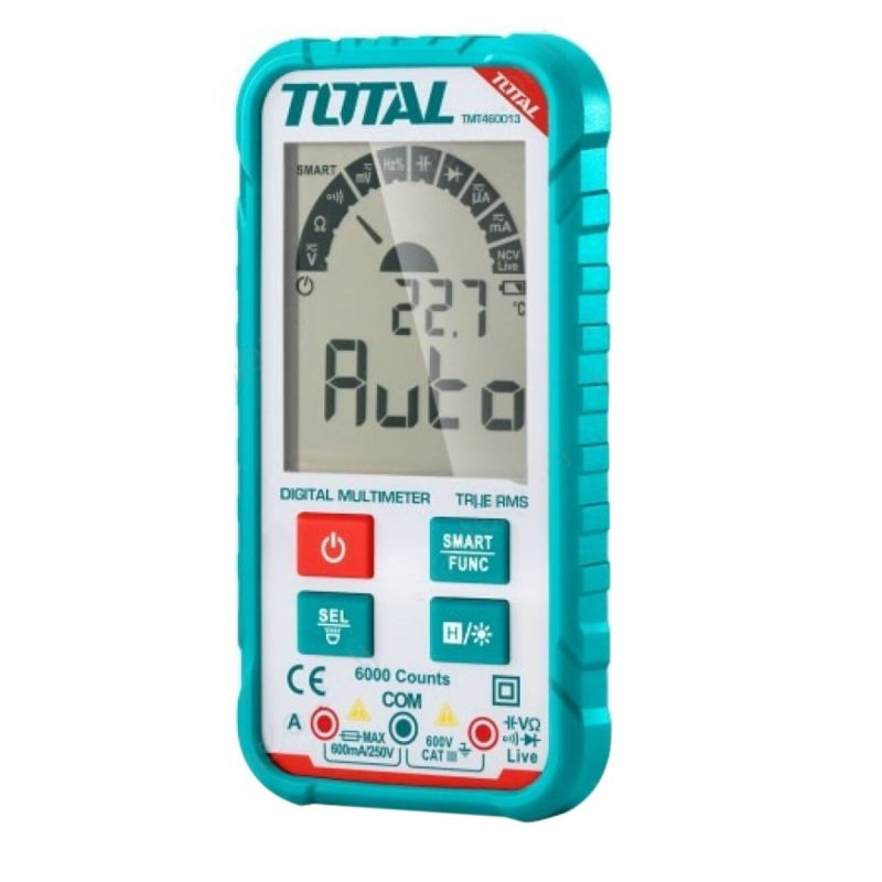 Multimètre numérique - Total TMT460013 - 600 V - Mise hors tension automatique 