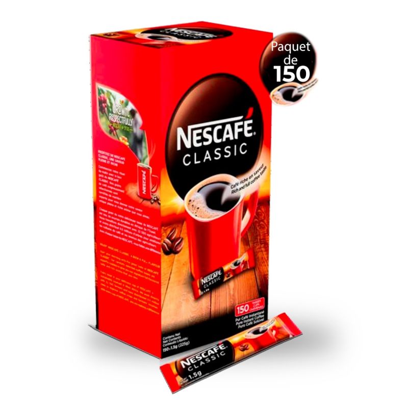 Nescafé Classic - Paquet de 150 sachets 