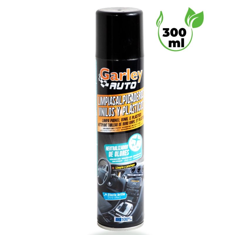Nettoyant et Rénovateur de Tableau de Bord - Garley Auto - Aérosol de 300 ml