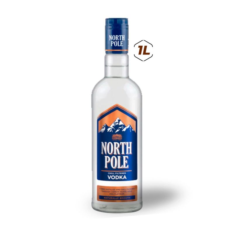 North Pole Vodka Chill Filtered – 1L