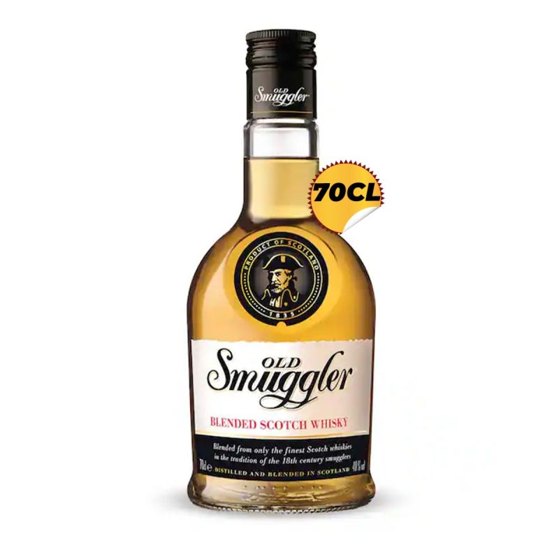 Old Smuggler - Blended Scotch whisky - 40% alc. 70 cl