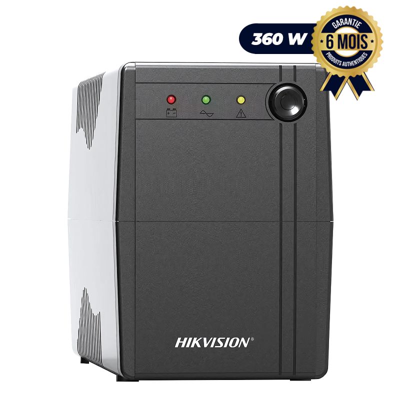 Onduleur 600 VA/360W prix en fcfa Hikvision DS-UPS600 - Auto-adaptatif - Prise Schuko - 6 Mois | Glotelho Cameroun
