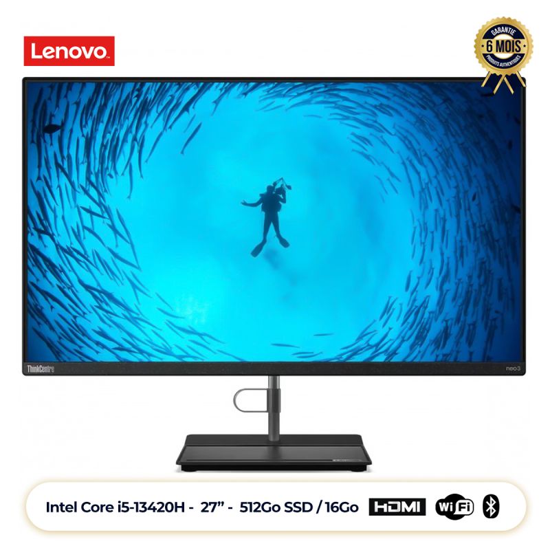 Ordinateur All-in-One - Lenovo - ThinkCentre Neo 30a-27 prix Cameroun sur Glotelho