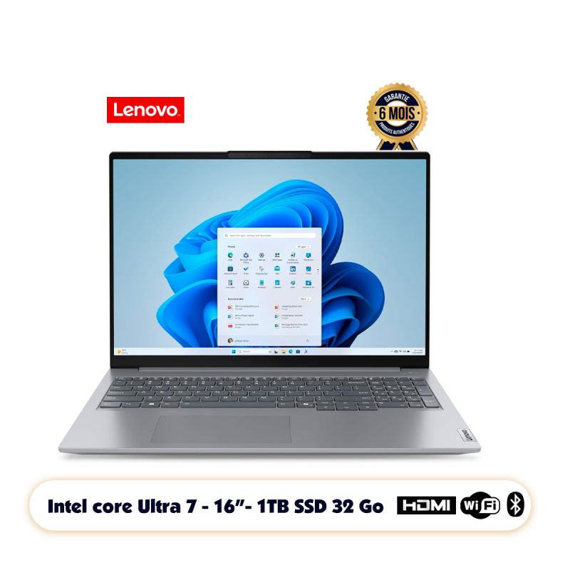 Ordinateur portable Lenovo ThinkBook 16 G7 en vente sur Glotelho Cameroun