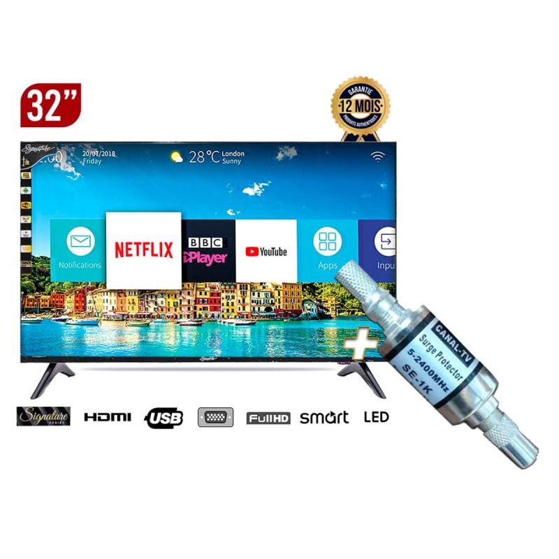 Pack TV Smart - Signature - 32 Full HD au prix Cameroun